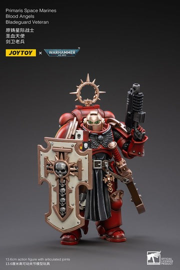 JOYTOY Warhammer 40K Primaris Space Marines Blood Angels Bladeguard Veteran JT2788