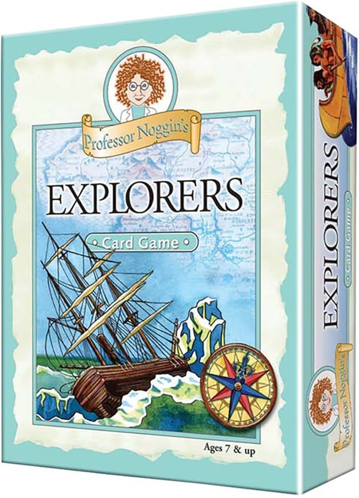 Professor Noggin’s Explorers Card Game Professor Noggin’s