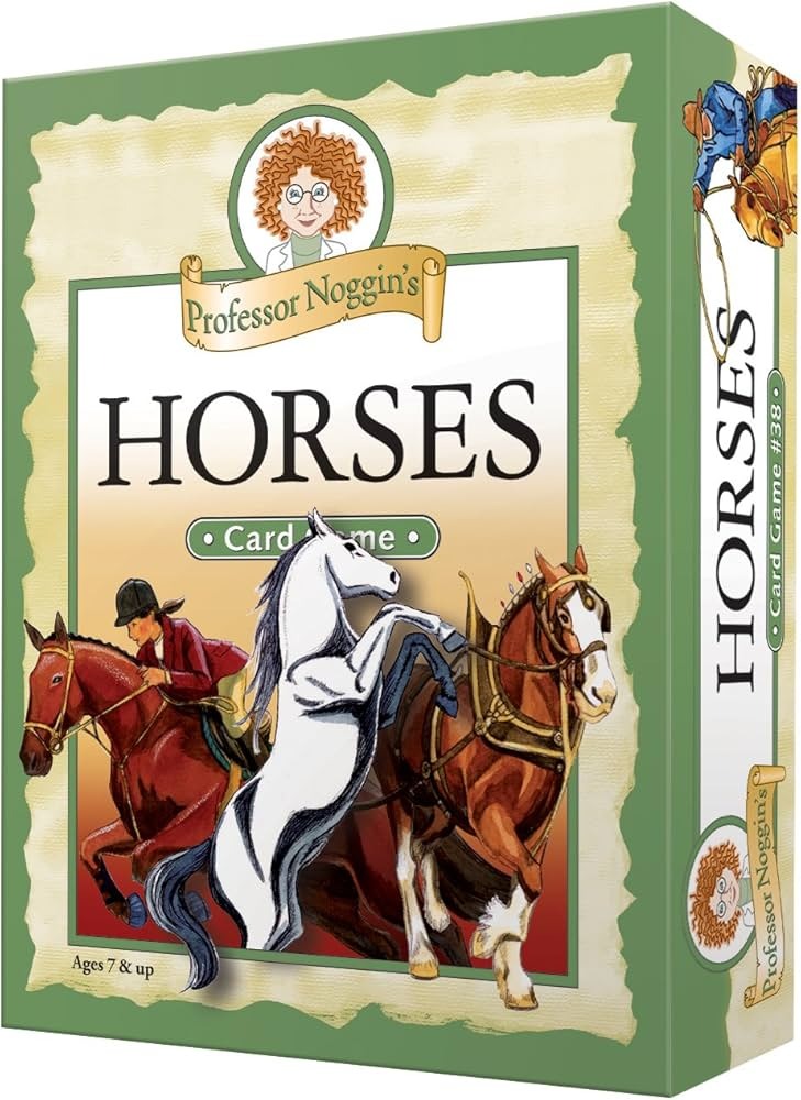 Professor Noggin’s Horses Card Game Professor Noggin’s