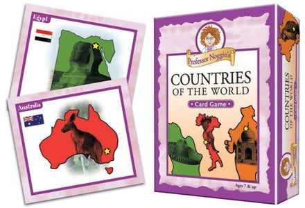 Professor Noggin’s Life Countries Of The World Card Game