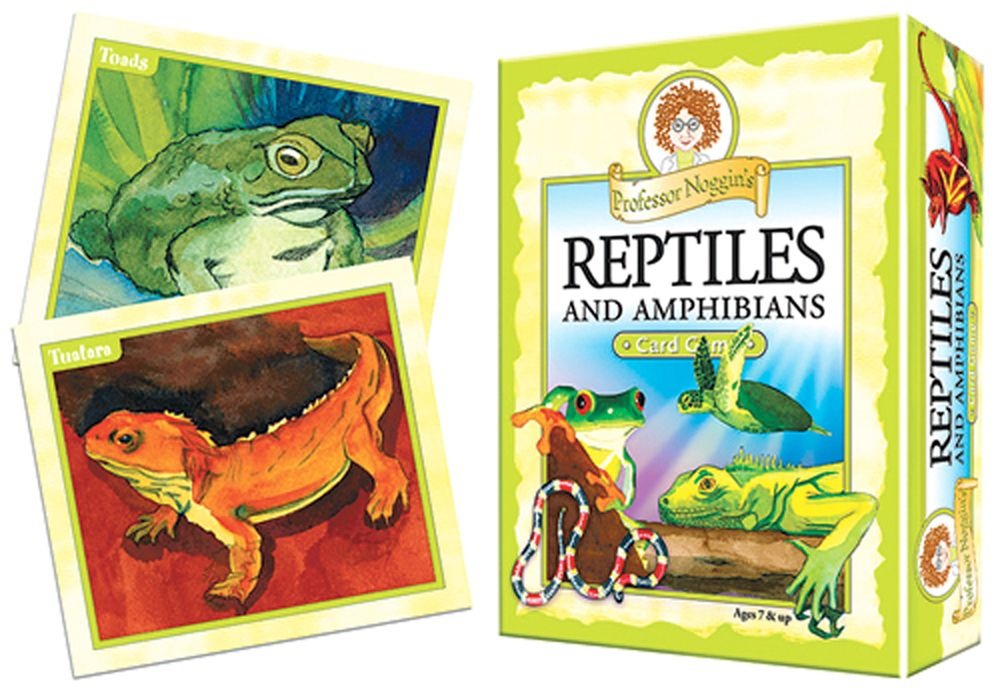 Professor Noggin’s Reptiles and Amphibians Card Game Professor Noggin’s