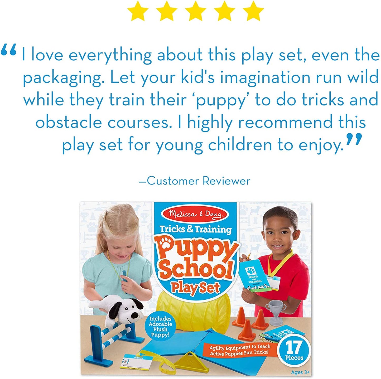 Melissa & Doug Puppy School Play Set