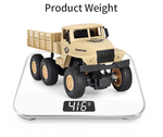 Jjrc Q68 Rc 1:18 2.4G 4Wd Tracked Off-Road Military Truck - Green