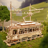 Robotime ROKR Classic City Tram 3D Wooden Puzzle LK801