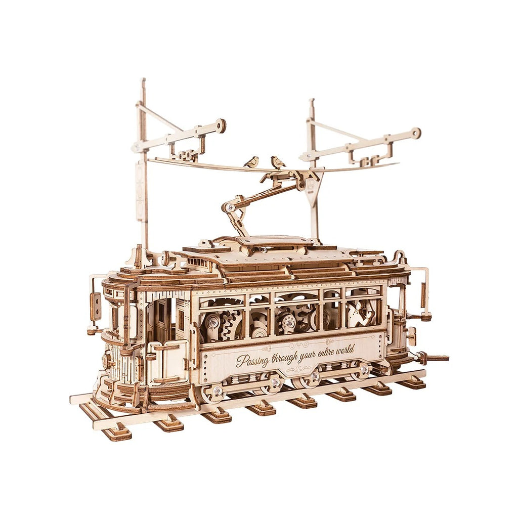 Robotime ROKR Classic City Tram 3D Wooden Puzzle LK801 - TOYSTER