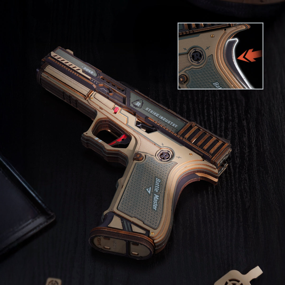 ROKR Legato C18 Pistol Wooden Gun Toy
