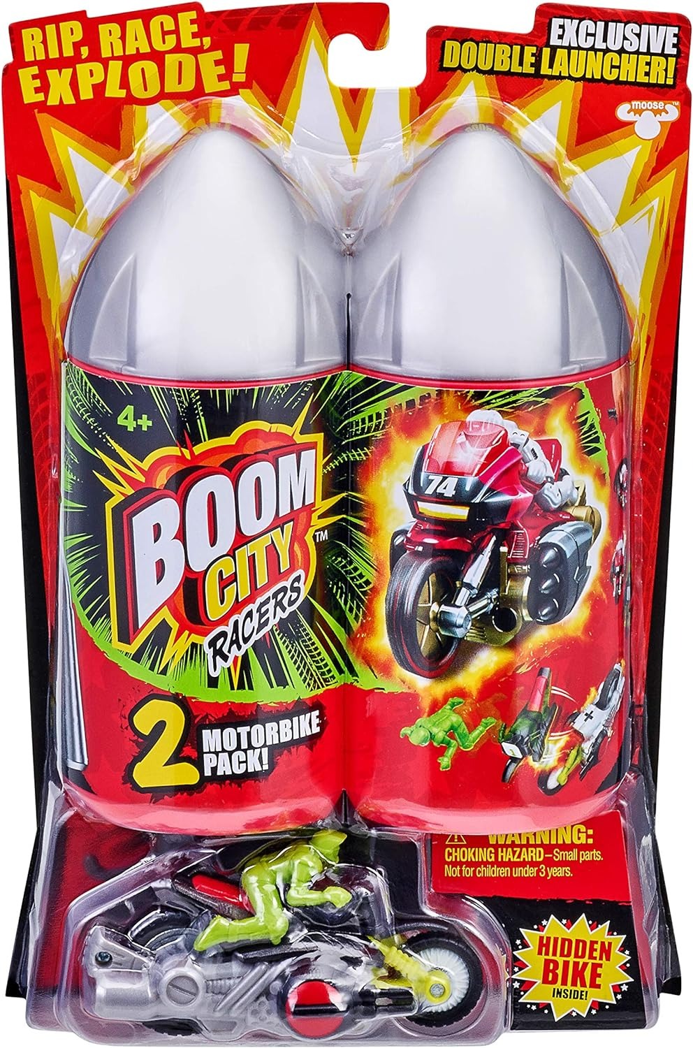 Boom City Racers S2 Motorbikes 2 Pack - Assortment