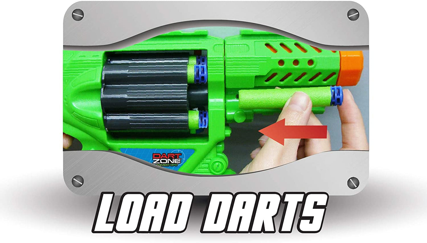 Dart Zone Rapid-8 Quickshot Auto-Advance Rotating Cylinder Blaster