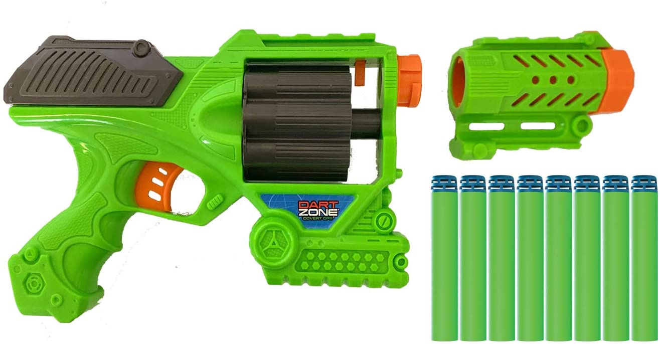 Dart Zone Rapid-8 Quickshot Auto-Advance Rotating Cylinder Blaster