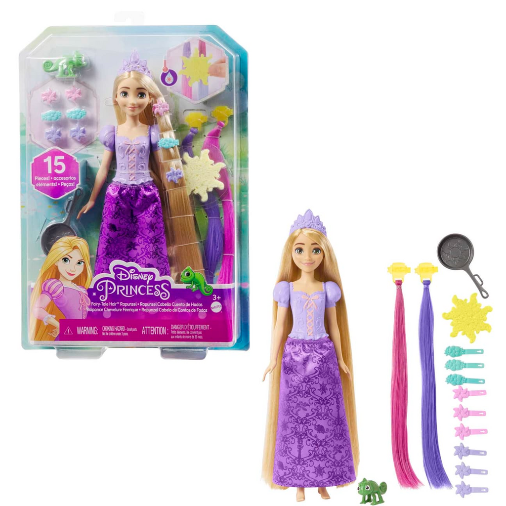 a rapunzel doll