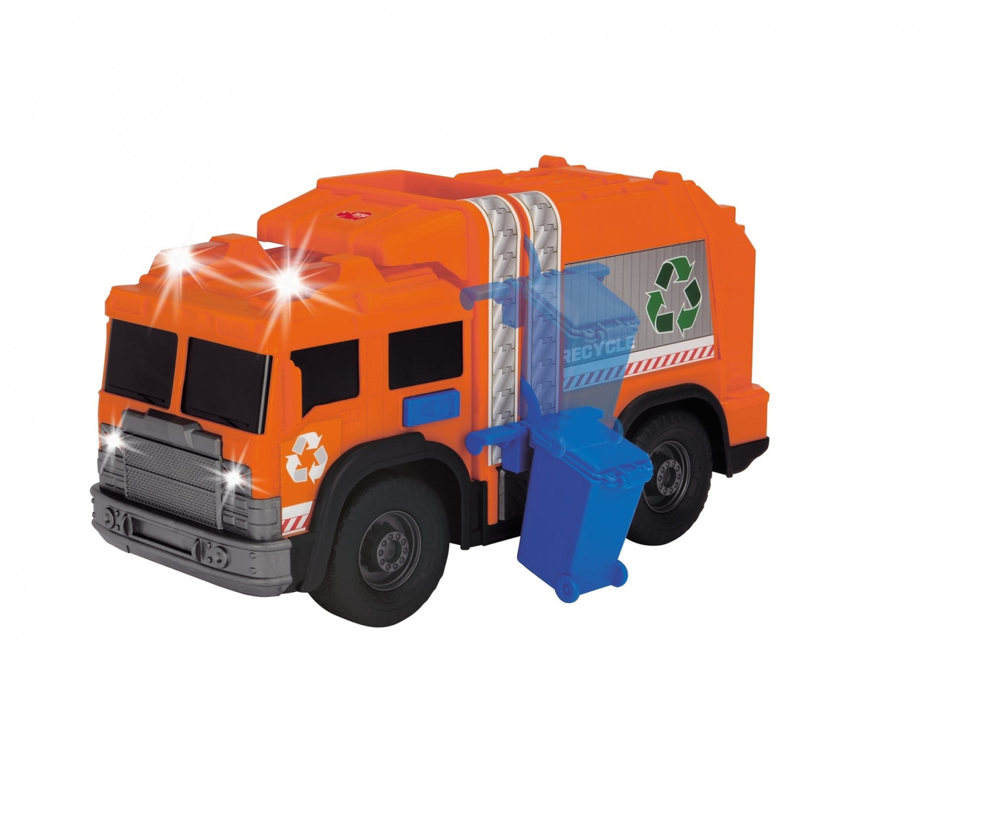 Dickie Toys Recycle Truck Orange