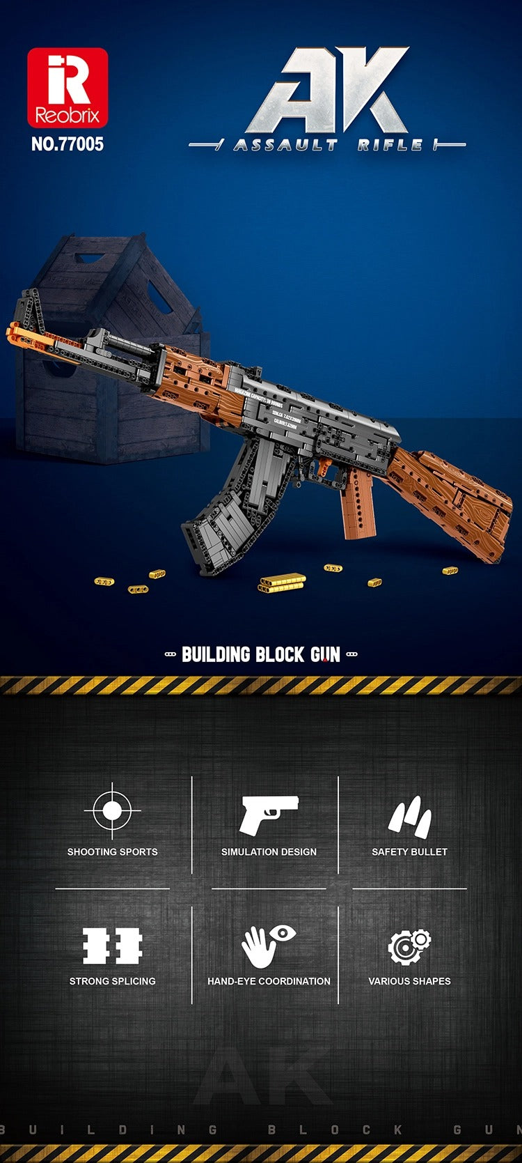 Reobrix AK-47 Assault Rifle 77005