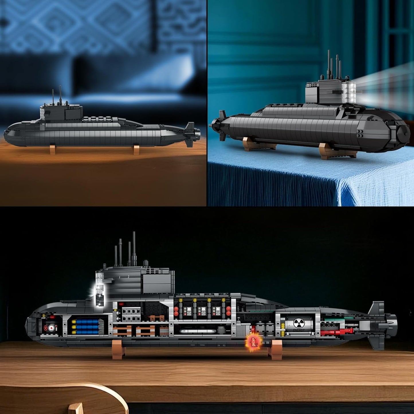 Reobrix Military Nuclear Submarine 800