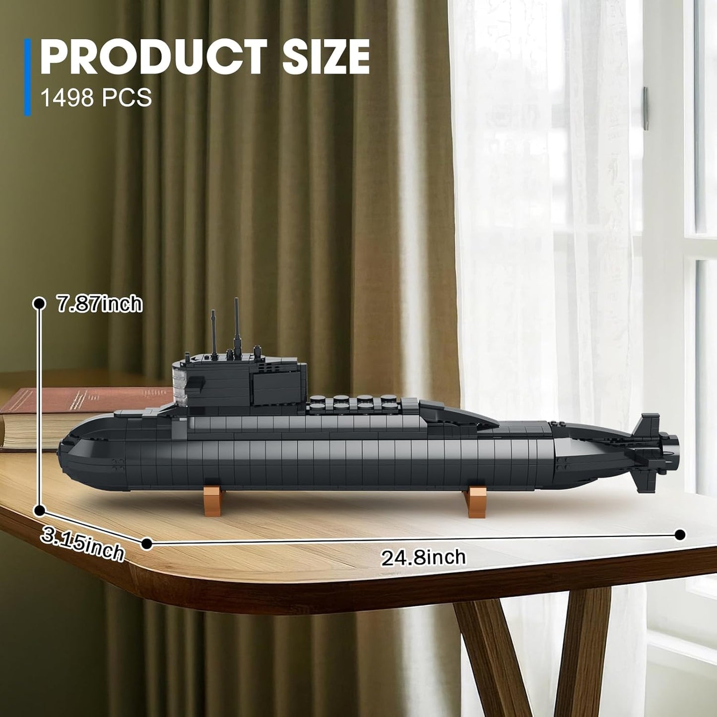 Reobrix Military Nuclear Submarine 800