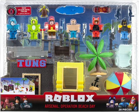 Roblox Action Collection - Arsenal Operation Beach Day Deluxe Playset