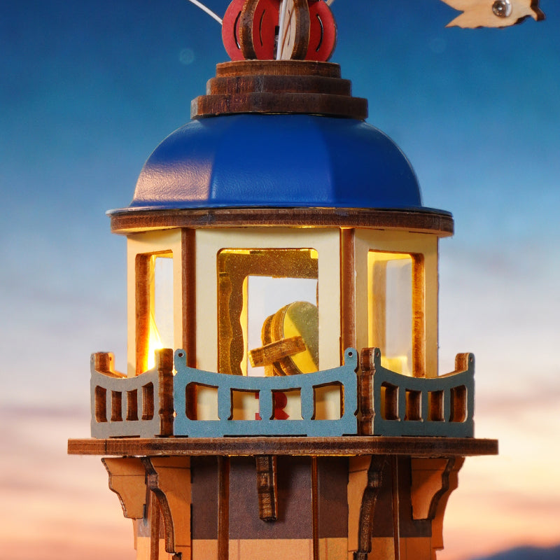 Robotime ROKR Chillbay Pizzeria Mechanical Wooden 3D Puzzle