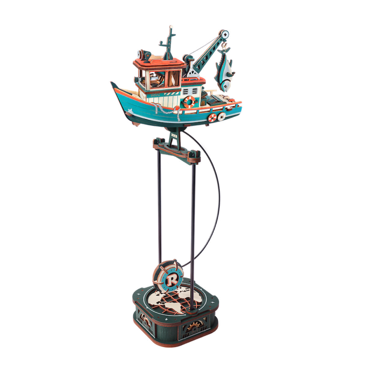 Robotime ROKR Lucky Trawler Pendulum Balance Toy 3D Puzzle