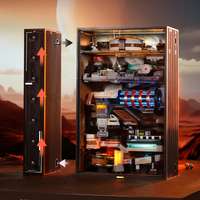 Robotime Rolife タイムトラベル DIY ブックヌークシェルフインサート TGB04