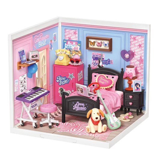 Robotime Rolife Bedroom Pop DIY Miniature House