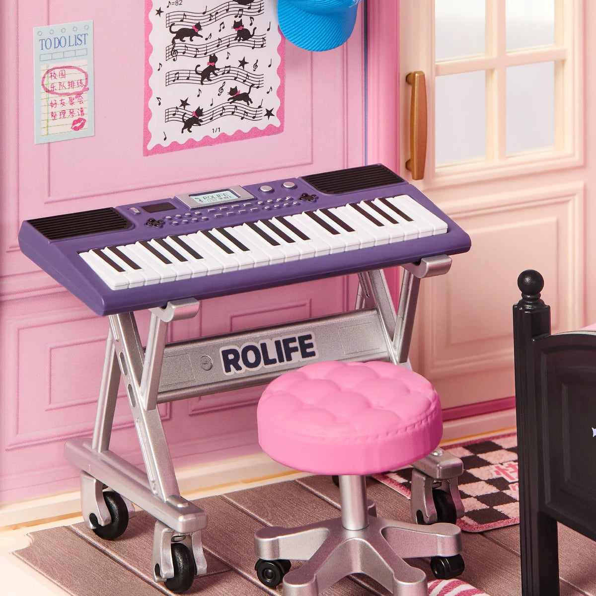 Robotime Rolife Bedroom Pop DIY Miniature House