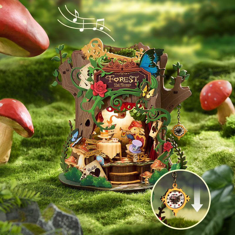Robotime Rolife DIY Music Box - Forest Tea Party