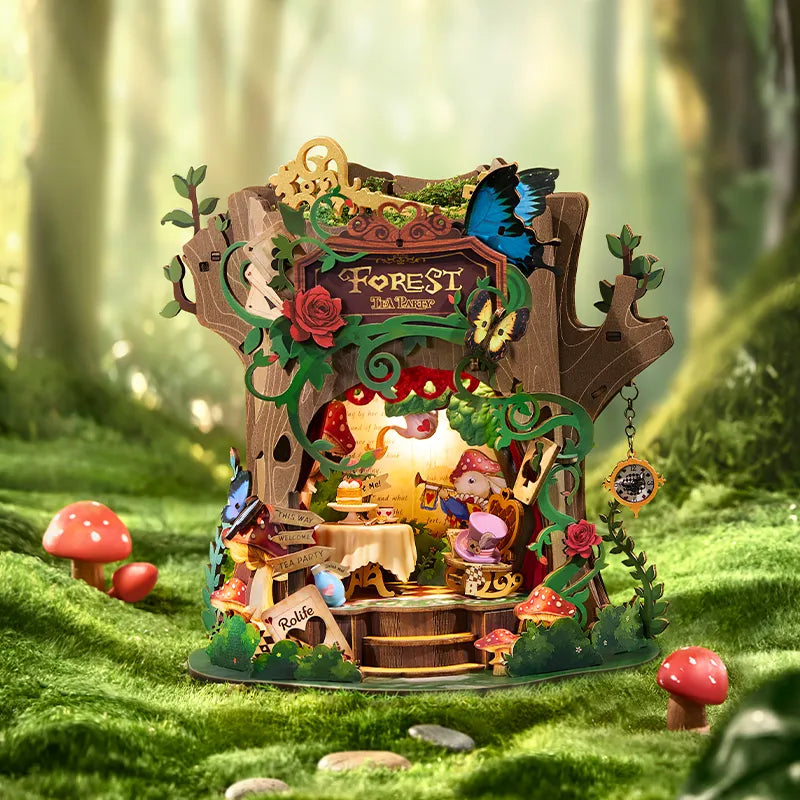 Robotime Rolife DIY Music Box - Forest Tea Party