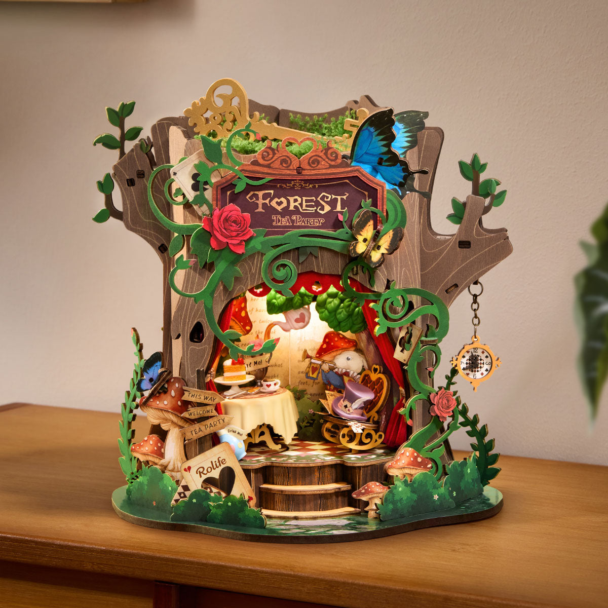 Robotime Rolife DIY Music Box - Forest Tea Party