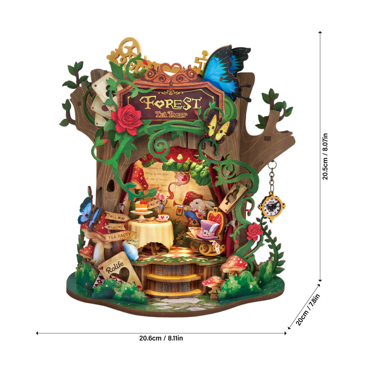 Robotime Rolife DIY Music Box - Forest Tea Party