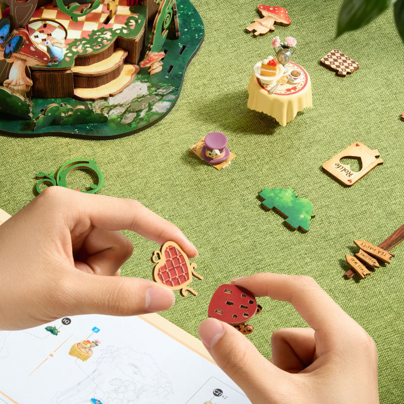 Robotime Rolife DIY Music Box - Forest Tea Party