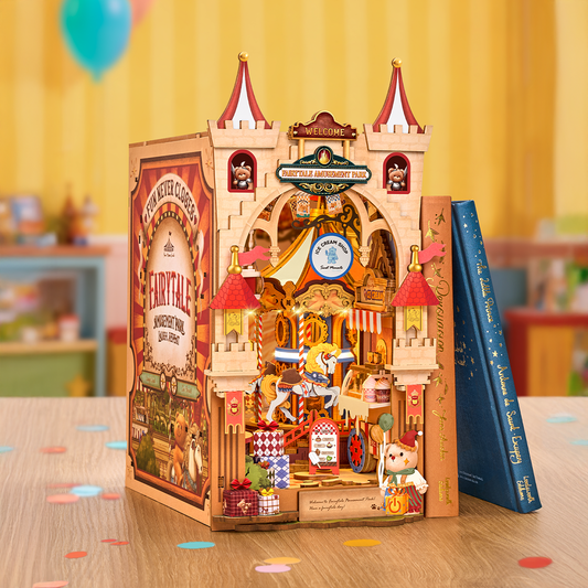 Robotime Rolife Fairytale Amusement Park DIY Book Nook TGB17