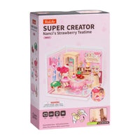 Robotime Rolife Nanci Strawberry Teatime Super Creator
