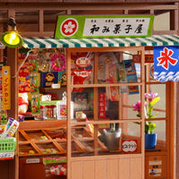 Robotime Rolife Nostalgic Corner Shop DIY Book Nook
