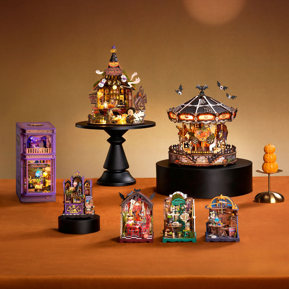 Robotime Rolife タイムトラベル DIY ブックヌークシェルフインサート TGB04