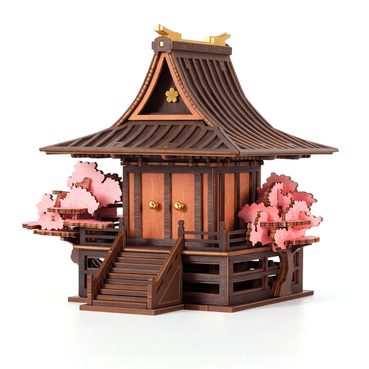 Robotime Rowood Sakura Retreat Wooden 3D Puzzle