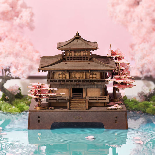 Rolife 3D Wooden Puzzle - Sakura Pavilion TGA07