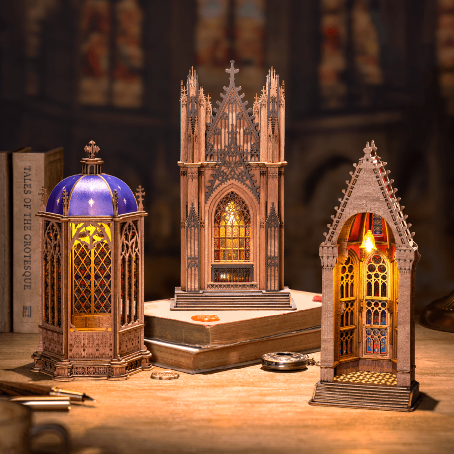 Rolife 3D Wooden Puzzle - Geometric Cathedral TGA03