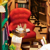 Robotime Rolife Bookstore DIY Book Nook Shelf Insert Kit TGB07
