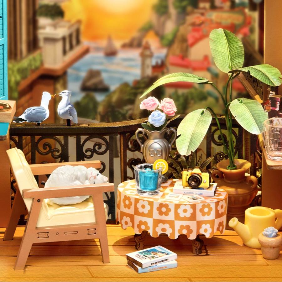 Rolife DIY Book Nook Kit - Sunset Isle TGB18