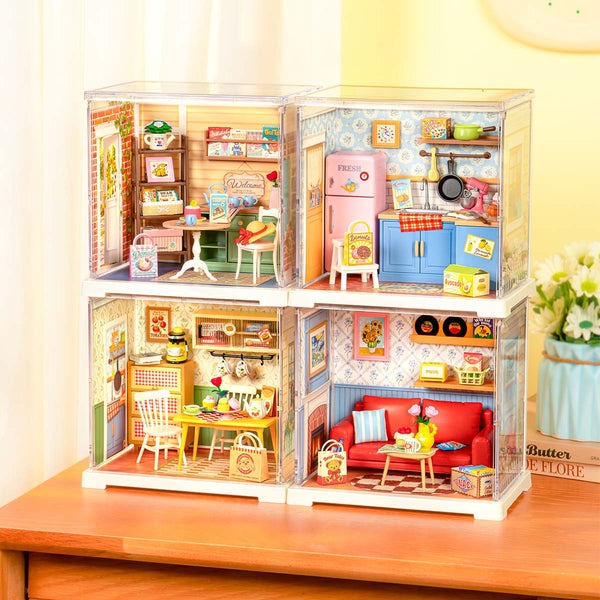Rolife Homely Baking Kitchen DIY Miniature House DWS08B
