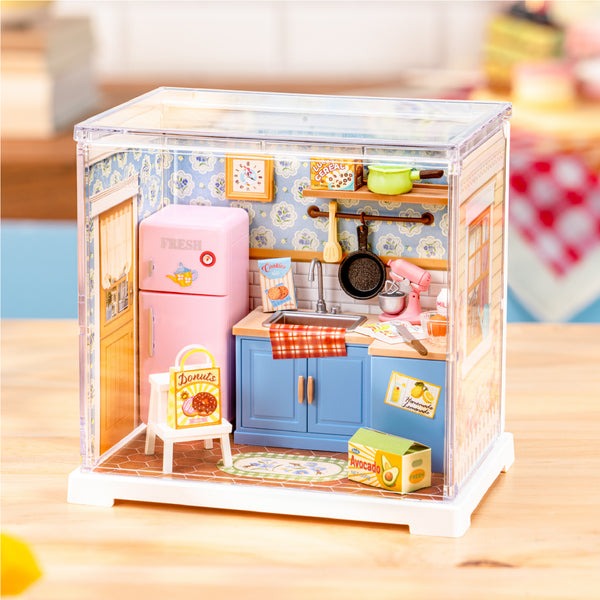 Rolife Homely Baking Kitchen DIY Miniature House DWS08B