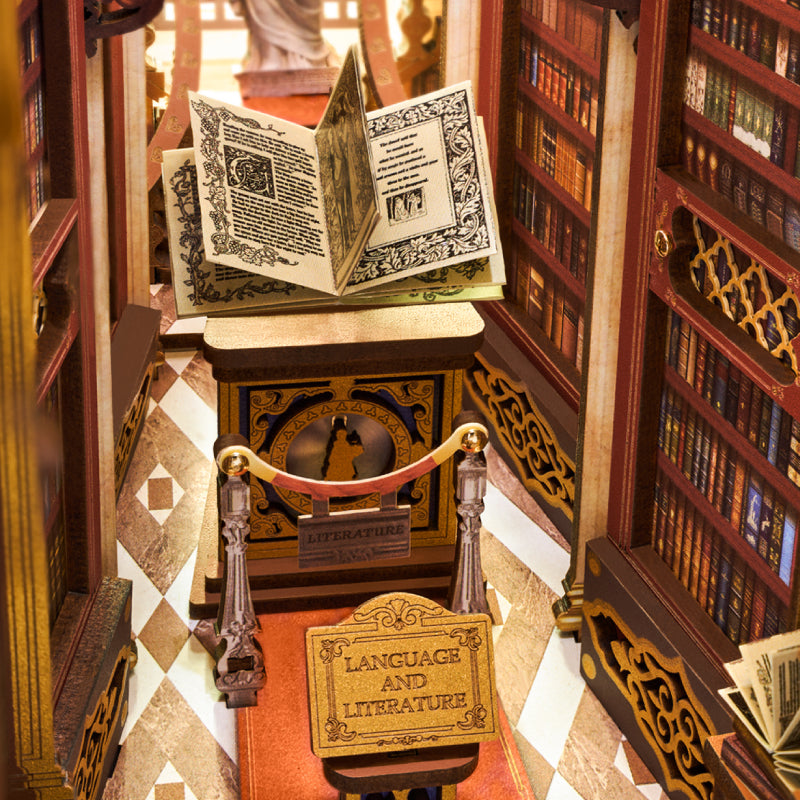 Robotime Rolife Library of Wonders DIY Book Nook TGB16