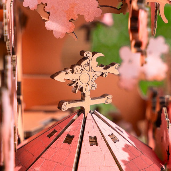 Rolife Sakura Tree House DIY Wooden 3D Puzzle TGS04