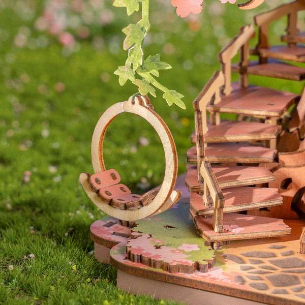 Rolife Sakura Tree House DIY Wooden 3D Puzzle TGS04