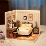 Robotime Rolife Sweet Dream Bedroom DIY Plastic Miniature House DW009