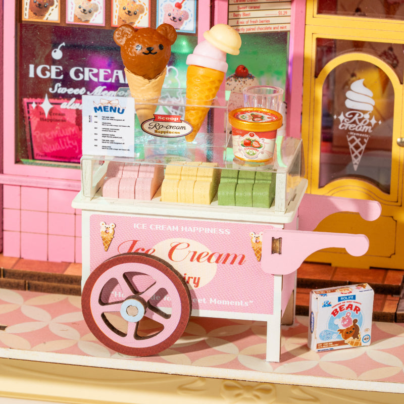 Robotime Rolife タイムトラベル DIY ブックヌークシェルフインサート TGB04