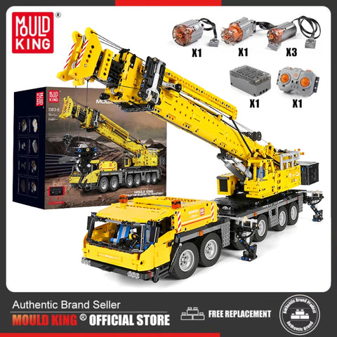 Mould King Technical Crane Building Kits APP RC Crane Truck Model Sets MOC-0853