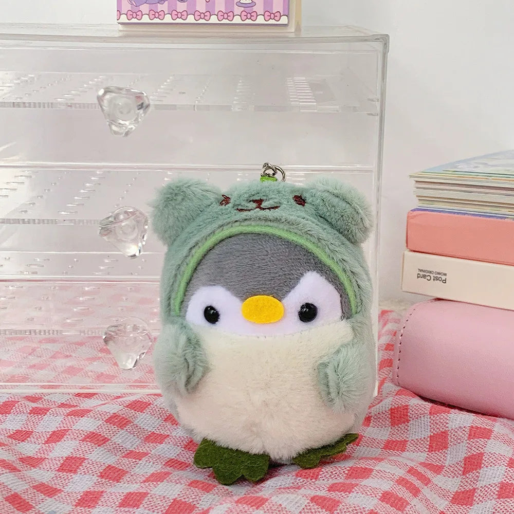 Cute Penguin Plush Key Chain