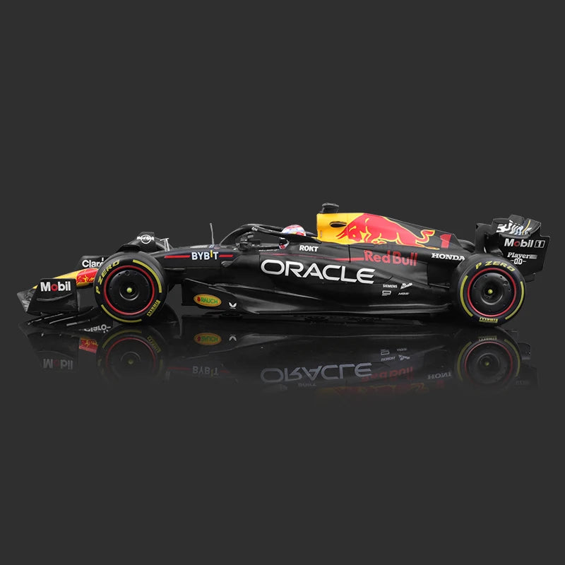 Bburago 1:18 2023 Red Bull RB19 F1 Racing Model Champion World Max Verstappen Diecast Alloy