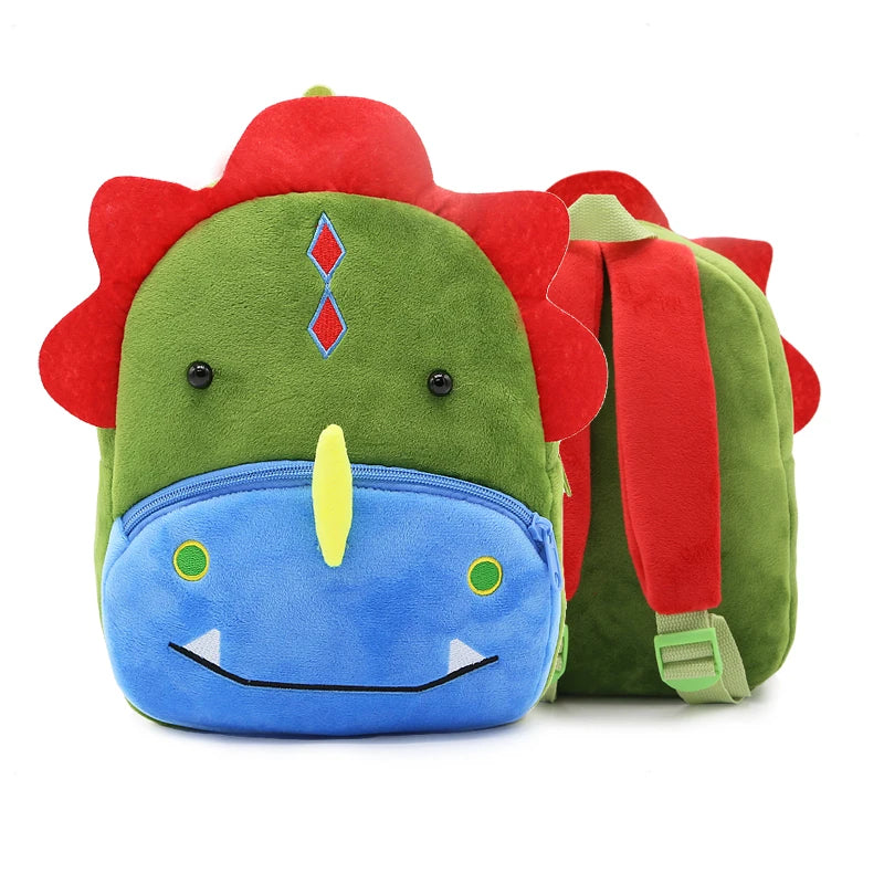 Kids cute animal backpack kindergarten