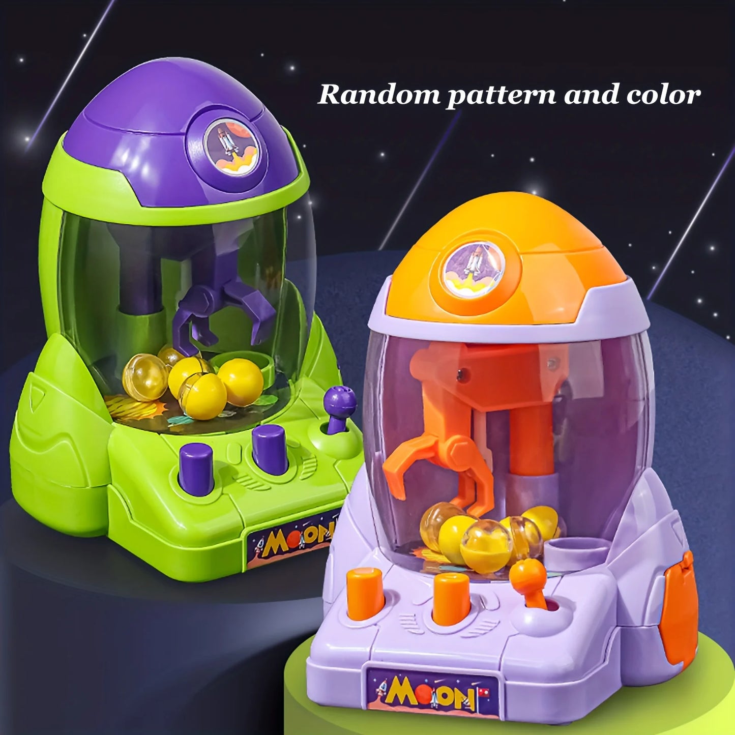 Space Rocket Claw Machine